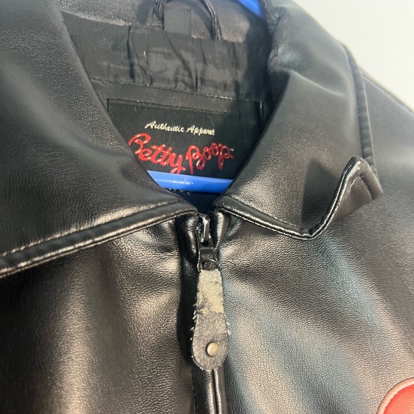 Betty Boop by Excelled Vegan Jacket Large - Picture 6 of 12